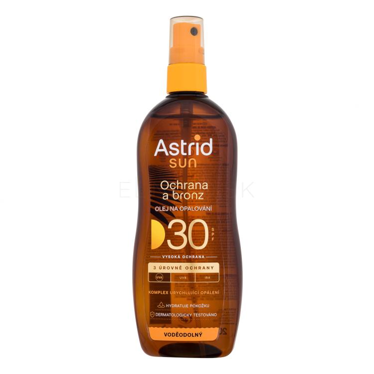 Astrid Sun Spray Oil SPF30 Opaľovací prípravok na telo 200 ml