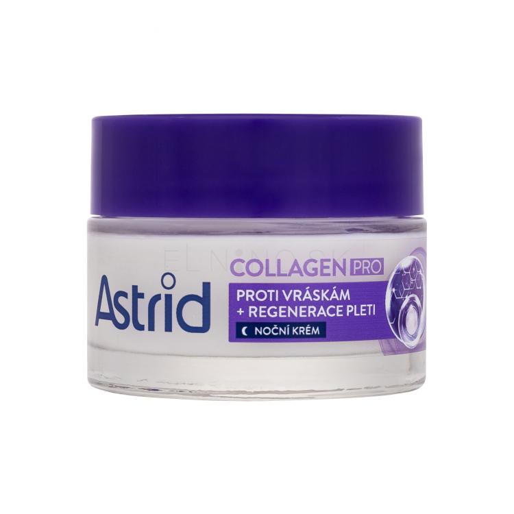 Astrid Collagen PRO Anti-Wrinkle And Regenerating Night Cream Nočný pleťový krém pre ženy 50 ml