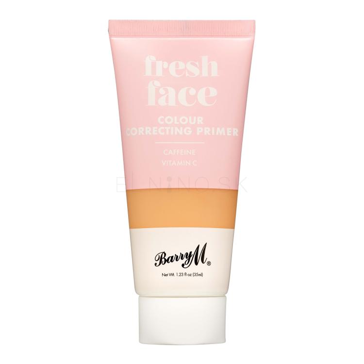Barry M Fresh Face Colour Correcting Primer Podklad pod make-up pre ženy 35 ml Odtieň Peach