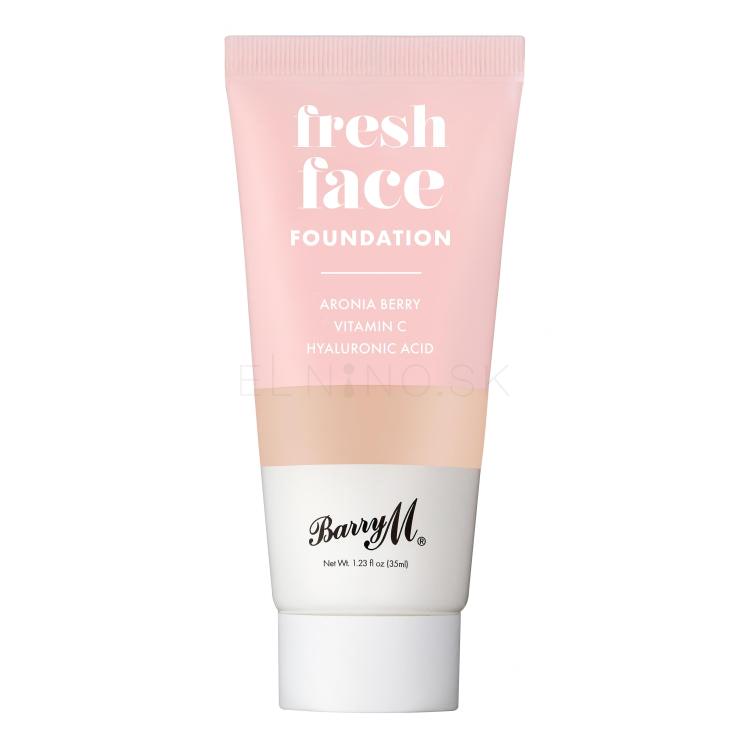 Barry M Fresh Face Foundation Make-up pre ženy 35 ml Odtieň 6