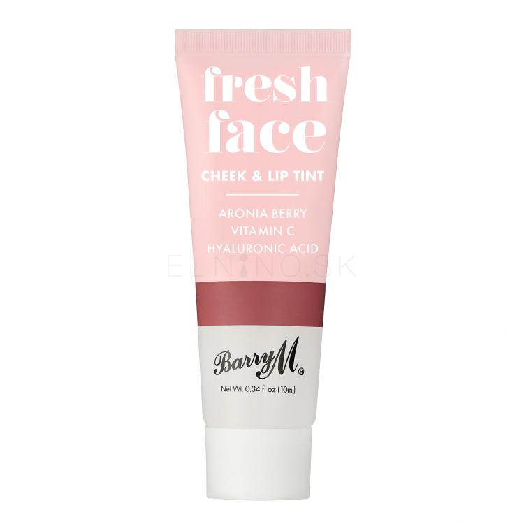 Barry M Fresh Face Cheek &amp; Lip Tint Lícenka pre ženy 10 ml Odtieň Deep Rose