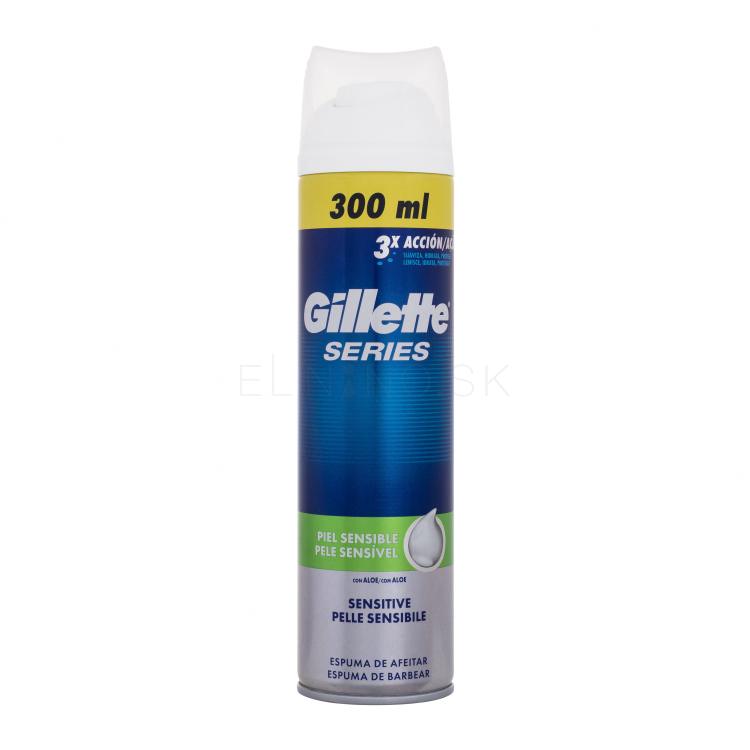 Gillette Series Sensitive Pena na holenie pre mužov 300 ml