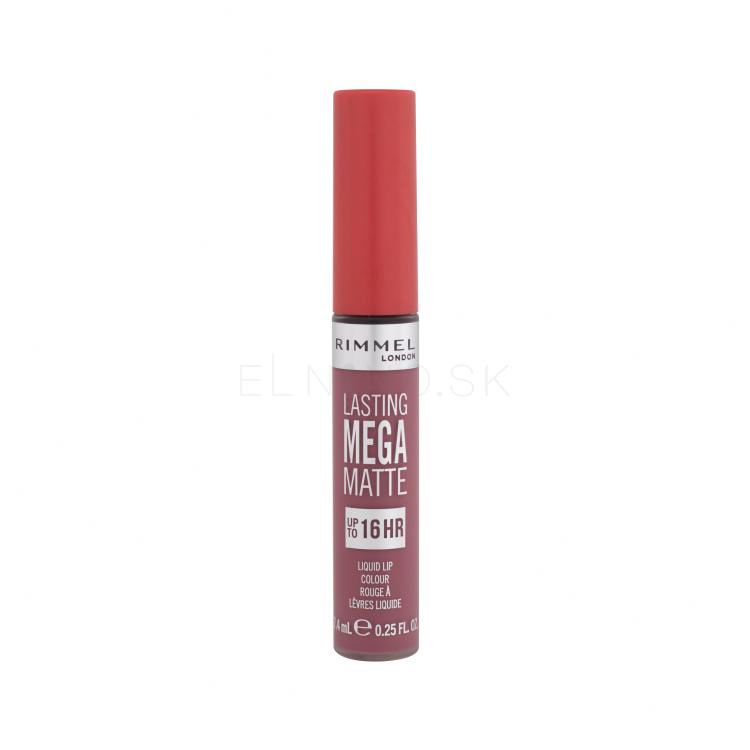 Rimmel London Lasting Mega Matte Liquid Lip Colour Rúž pre ženy 7,4 ml Odtieň Ravishing Rose