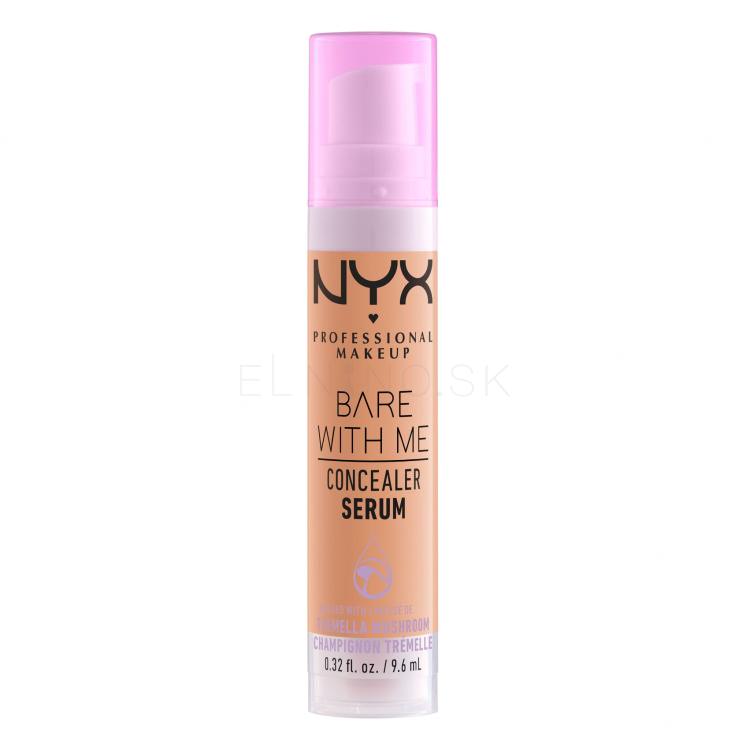 NYX Professional Makeup Bare With Me Serum Concealer Korektor pre ženy 9,6 ml Odtieň 5.7 Light Tan