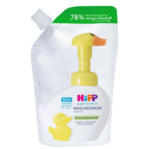 Hipp Babysanft Washing Foam Tekuté mydlo pre deti Náplň 250 ml