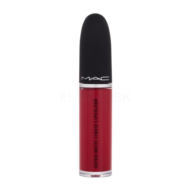 MAC Retro Matte Liquid Lipcolour Rúž pre ženy 5 ml Odtieň 134 Ruby Phew!