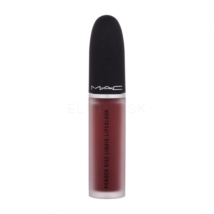 MAC Powder Kiss Liquid Rúž pre ženy 5 ml Odtieň 977 Fashion Emergency