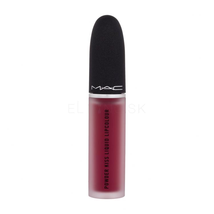 MAC Powder Kiss Liquid Rúž pre ženy 5 ml Odtieň 980 Elegance Is Learned