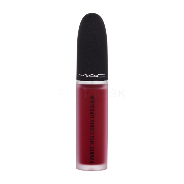MAC Powder Kiss Liquid Rúž pre ženy 5 ml Odtieň 981 Haute Pants