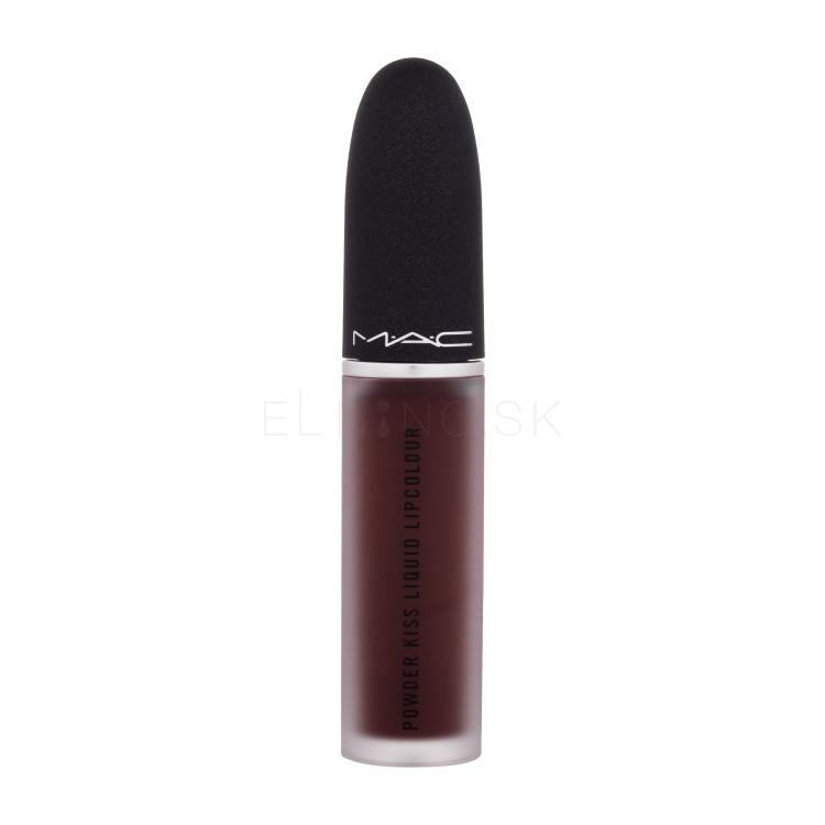 MAC Powder Kiss Liquid Rúž pre ženy 5 ml Odtieň 993 Pretty Pleats!