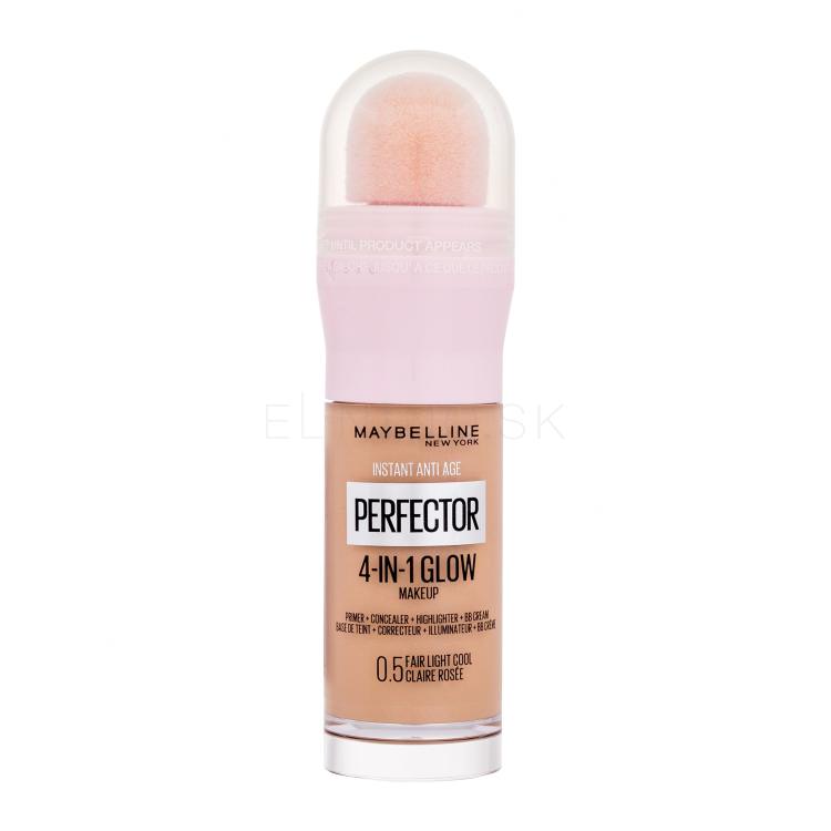 Maybelline Instant Anti-Age Perfector 4-In-1 Glow Make-up pre ženy 20 ml Odtieň 0.5 Fair Light Cool