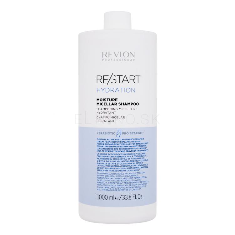 Revlon Professional Re/Start Hydration Moisture Micellar Shampoo Šampón pre ženy 1000 ml