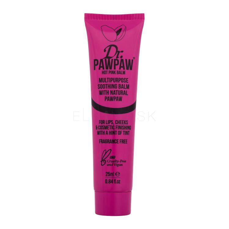 Dr. PAWPAW Balm Tinted Hot Pink Balzam na pery pre ženy 25 ml