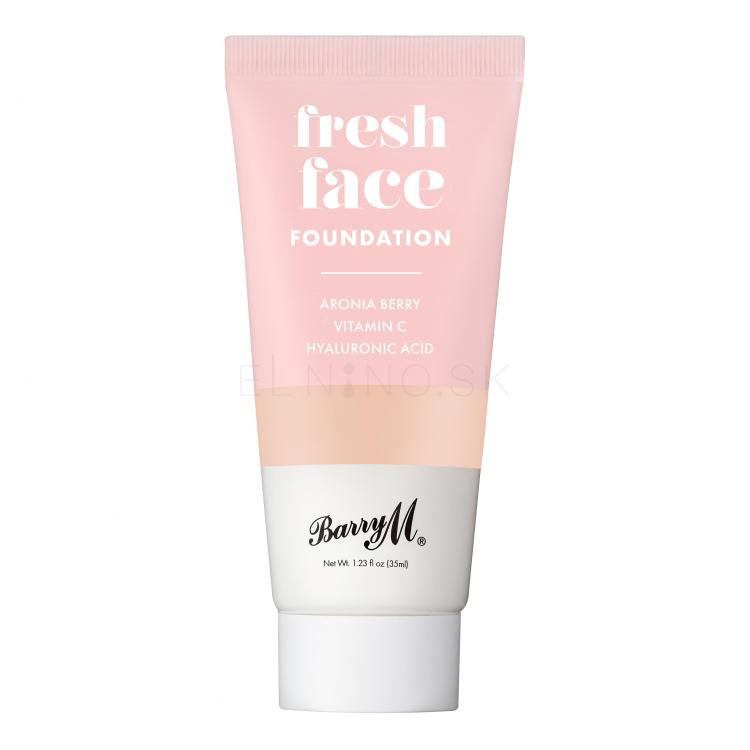 Barry M Fresh Face Foundation Make-up pre ženy 35 ml Odtieň 4