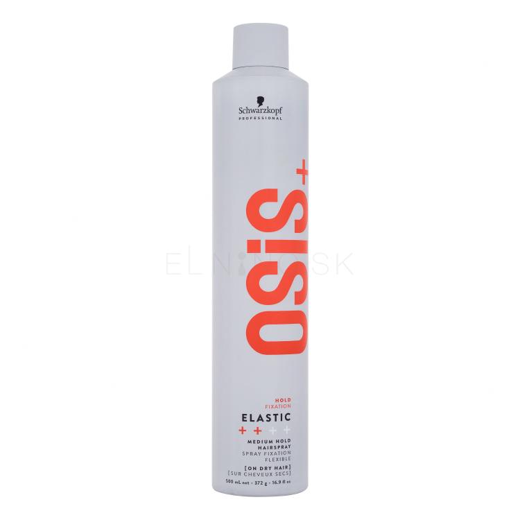 Schwarzkopf Professional Osis+ Elastic Medium Hold Hairspray Lak na vlasy pre ženy 500 ml