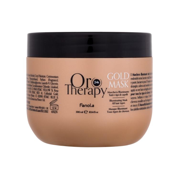 Fanola Oro Therapy 24K Gold Mask Maska na vlasy pre ženy 300 ml