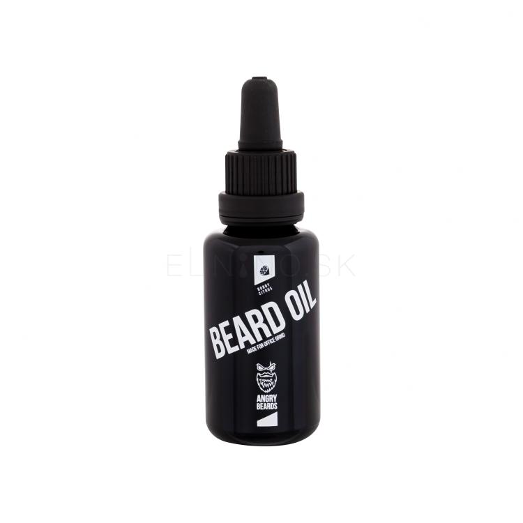 Angry Beards Beard Oil Bobby Citrus Olej na fúzy pre mužov 30 ml