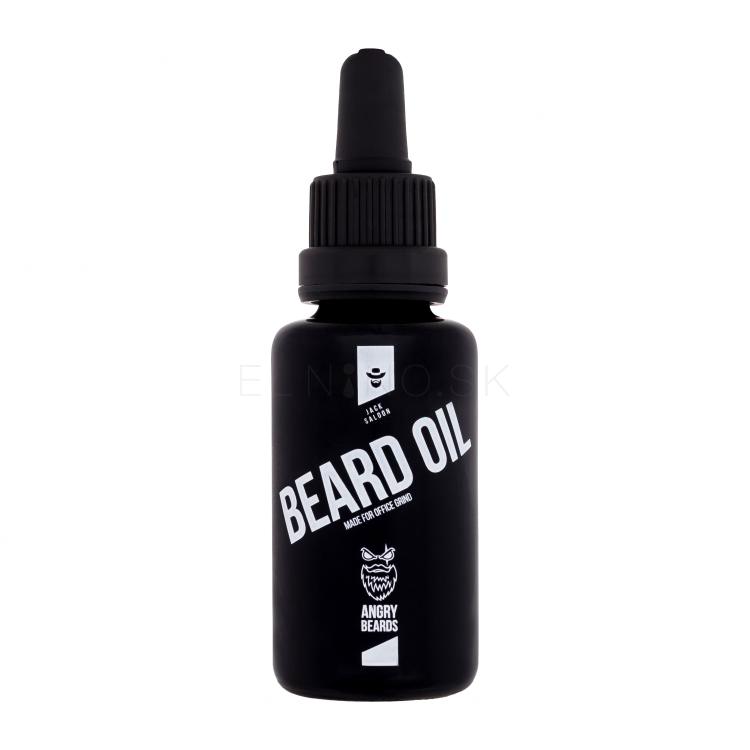 Angry Beards Beard Oil Jack Saloon Olej na fúzy pre mužov 30 ml