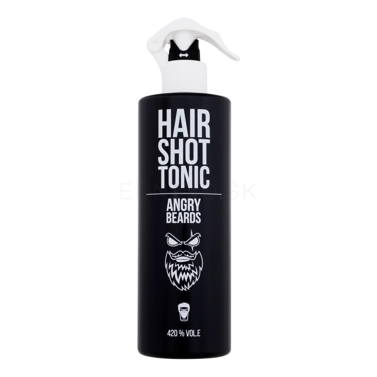 Angry Beards Hair Shot Tonic Bezoplachová starostlivosť pre mužov 500 ml