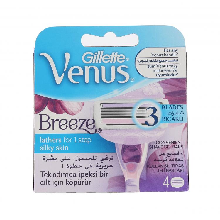Gillette Venus Breeze Náhradné ostrie pre ženy 4 ks