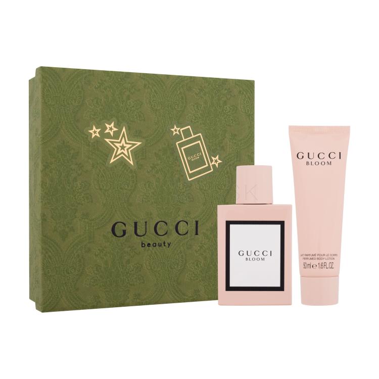 Gucci Bloom Darčeková kazeta parfumovaná voda 50 ml + telové mlieko 50 ml
