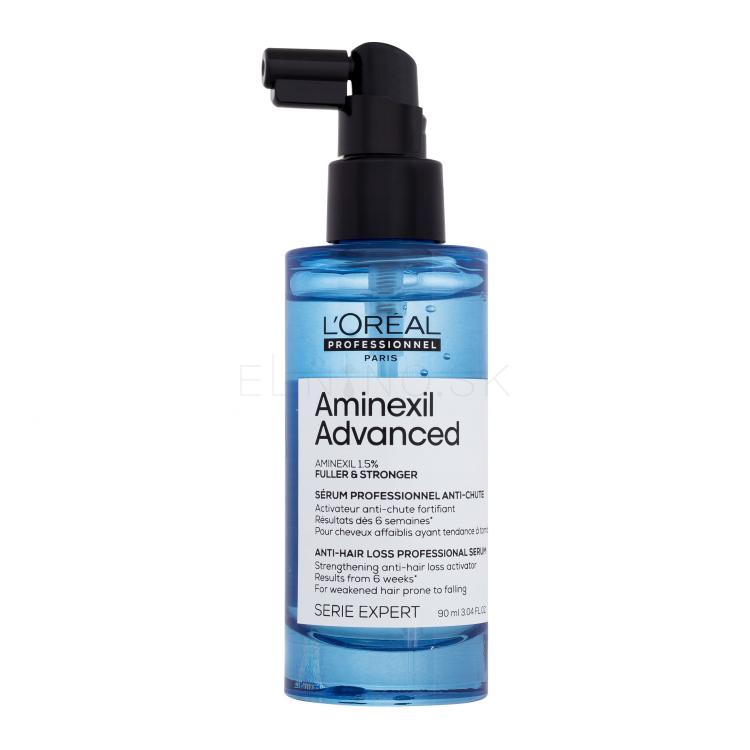 L'Oréal Professionnel Aminexil Advanced Anti-Hair Loss Professional Serum Prípravok proti padaniu vlasov pre ženy 90 ml