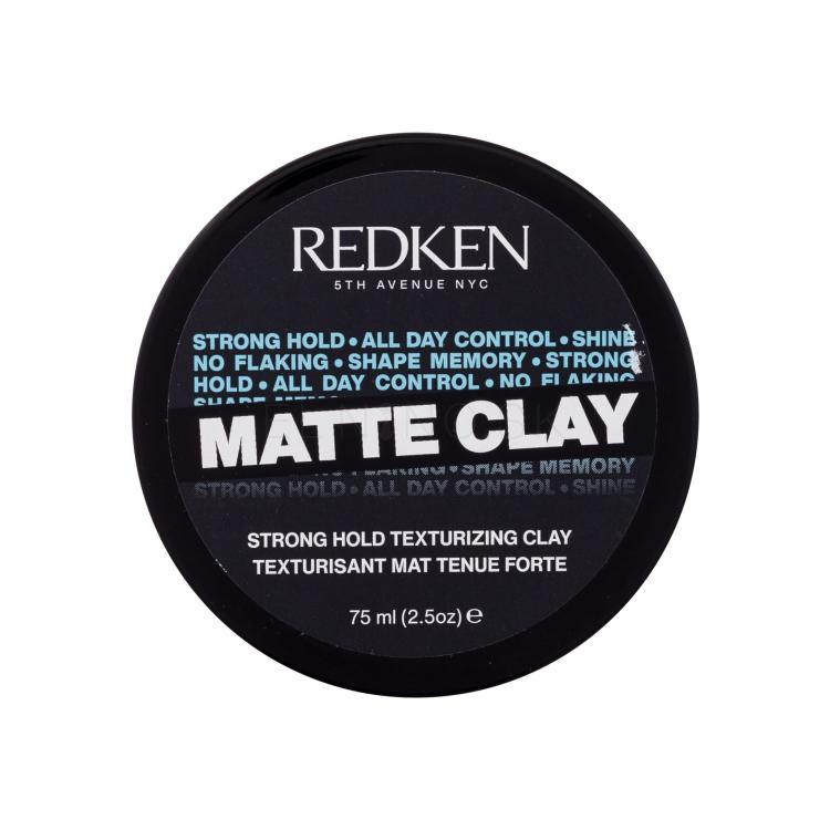 Redken Matte Clay Pre definíciu a tvar vlasov 75 ml