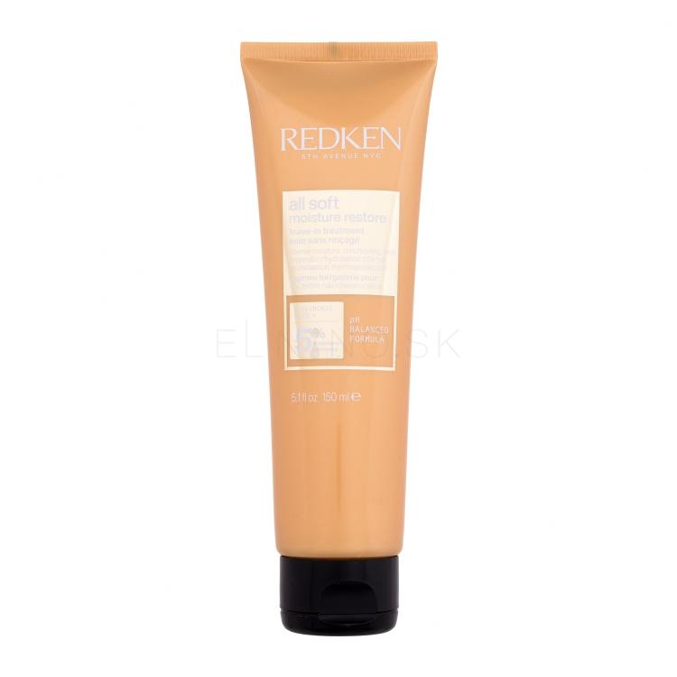 Redken All Soft Moisture Restore Leave-In Treatment Bezoplachová starostlivosť pre ženy 150 ml