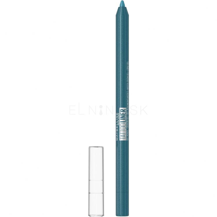 Maybelline Tattoo Liner Gel Pencil Ceruzka na oči pre ženy 1,3 g Odtieň 814 Blue Disco
