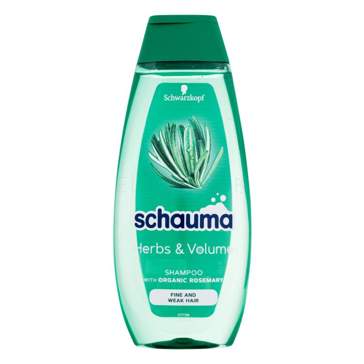 Schwarzkopf Schauma Herbs &amp; Volume Shampoo Šampón pre ženy 400 ml