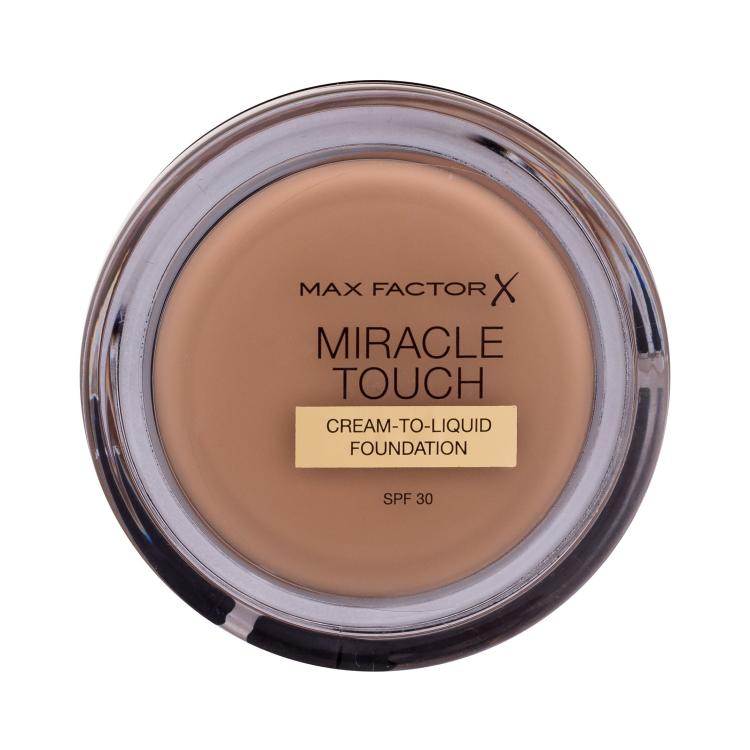 Max Factor Miracle Touch Cream-To-Liquid SPF30 Make-up pre ženy 11,5 g Odtieň 080 Bronze