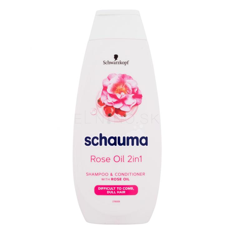 Schwarzkopf Schauma Rose Oil 2in1 Šampón pre ženy 400 ml