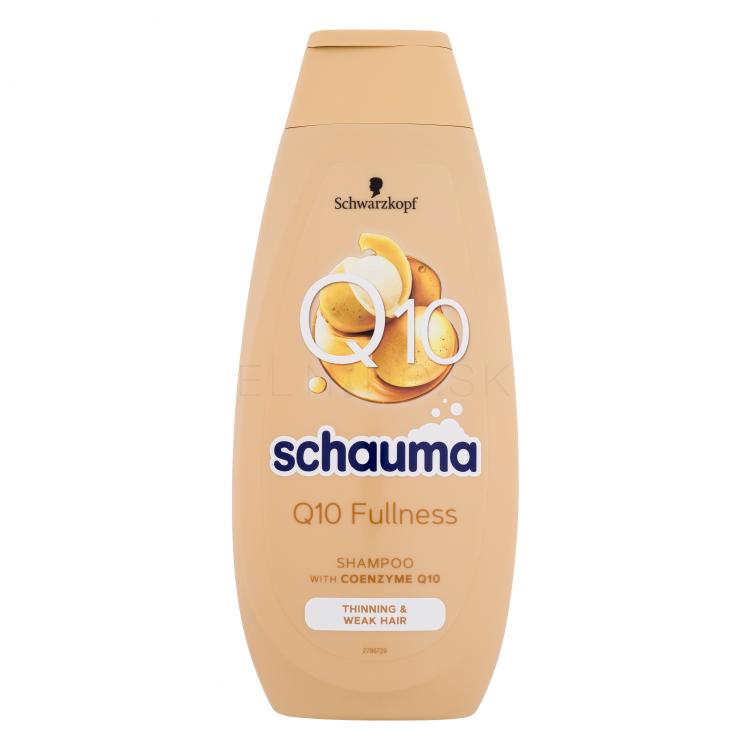 Schwarzkopf Schauma Q10 Fullness Shampoo Šampón pre ženy 400 ml