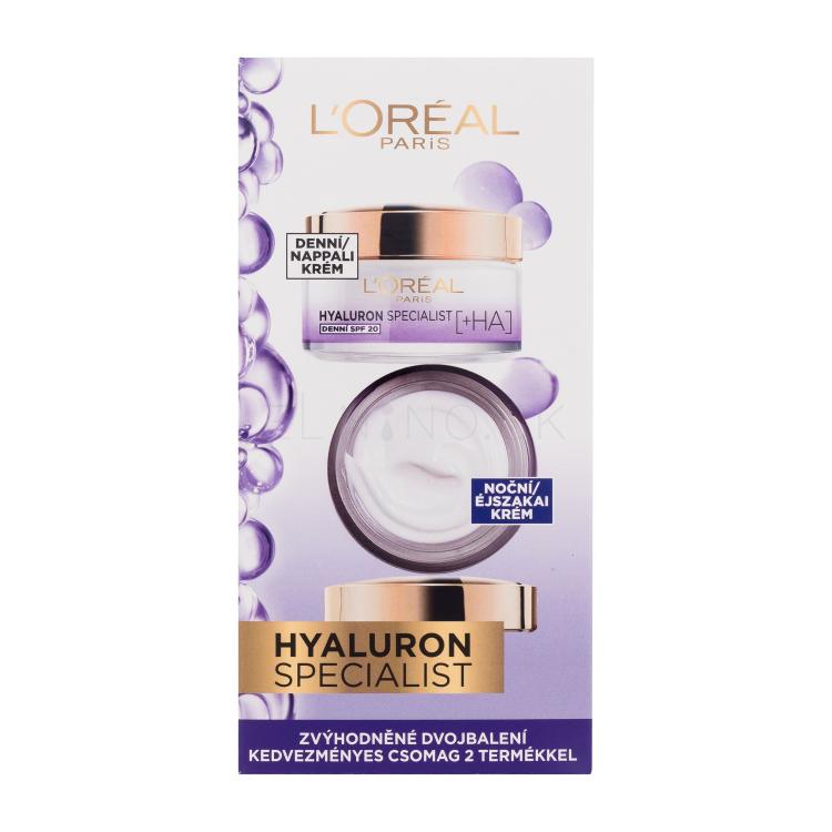 L&#039;Oréal Paris Hyaluron Specialist Denný pleťový krém pre ženy Set