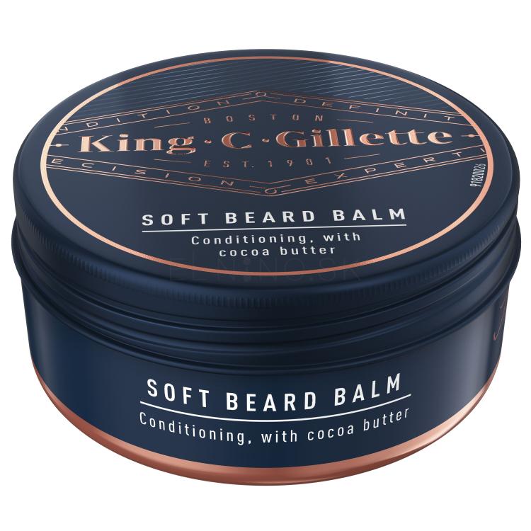 Gillette King C. Soft Beard Balm Balzam na fúzy pre mužov 100 ml