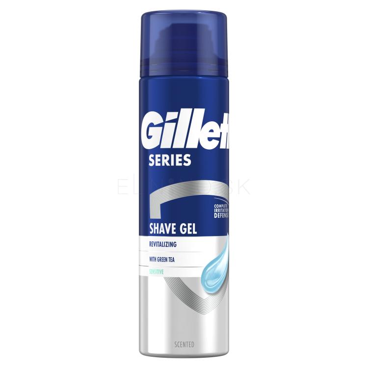 Gillette Series Revitalizing Shave Gel Gél na holenie pre mužov 200 ml