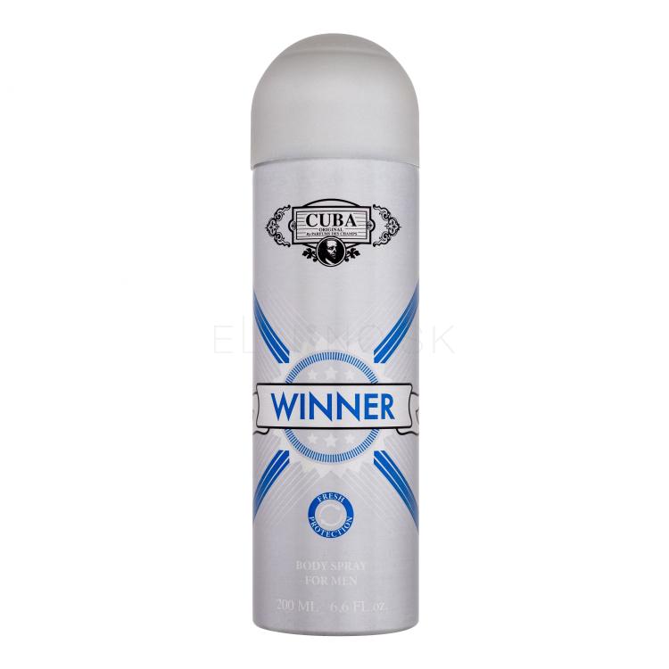 Cuba Winner Dezodorant pre mužov 200 ml