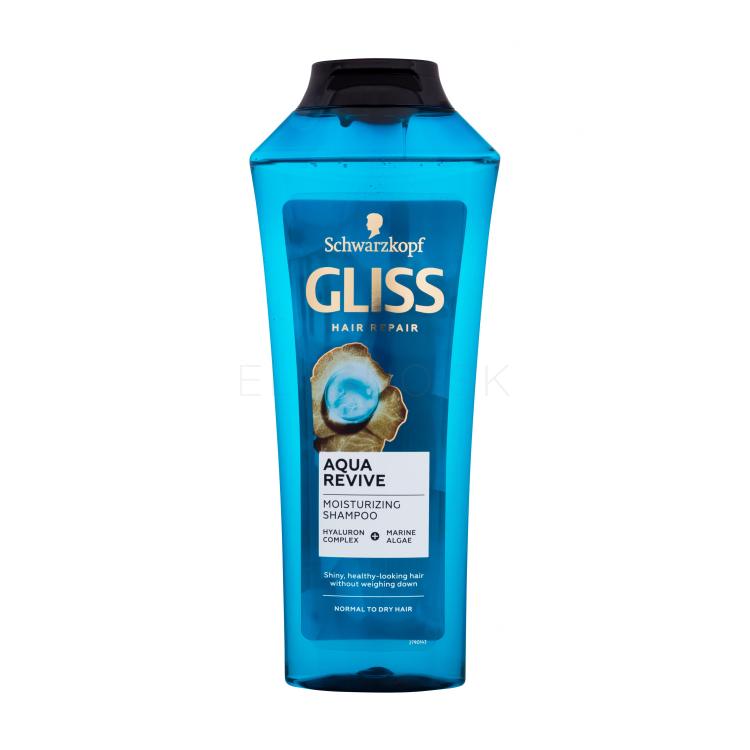 Schwarzkopf Gliss Aqua Revive Moisturizing Shampoo Šampón pre ženy 400 ml