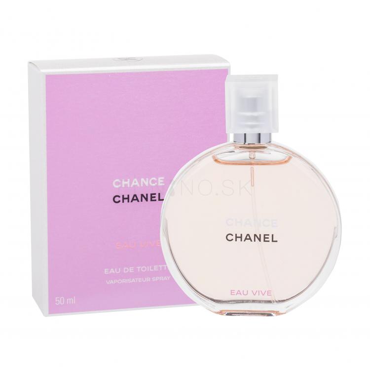 Chanel Chance Eau Vive Toaletná voda pre ženy 50 ml