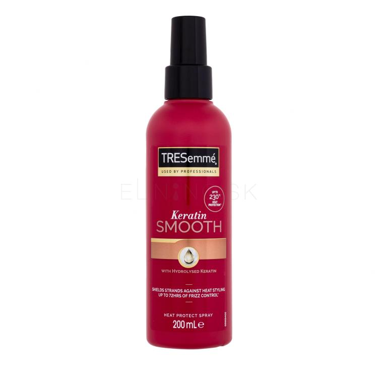 TRESemmé Keratin Smooth Heat Protect Spray Pre tepelnú úpravu vlasov pre ženy 200 ml