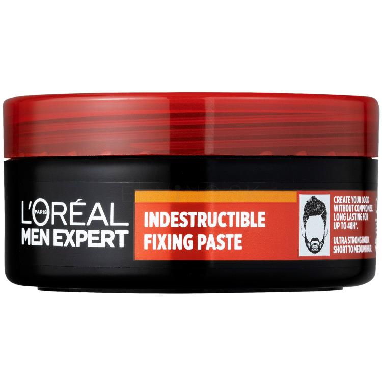 L&#039;Oréal Paris Men Expert ExtremeFix Indestructible Fixing Paste Krém na vlasy pre mužov 75 ml