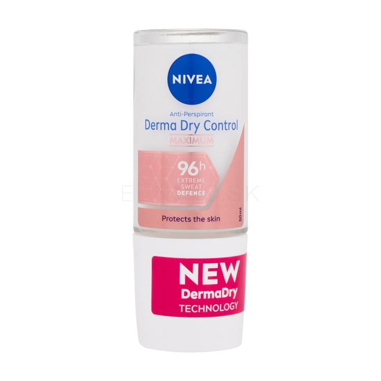Nivea Derma Dry Control Antiperspirant pre ženy 50 ml