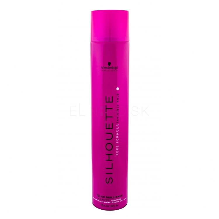 Schwarzkopf Professional Silhouette Color Brilliance Lak na vlasy pre ženy 750 ml Odtieň Super Hold
