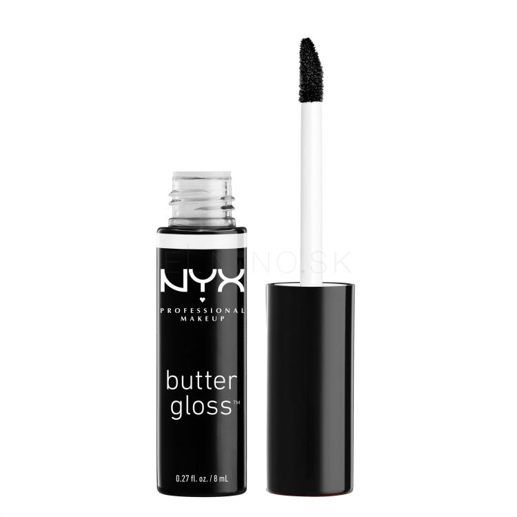 NYX Professional Makeup Butter Gloss Lesk na pery pre ženy 8 ml Odtieň 55 Licorice