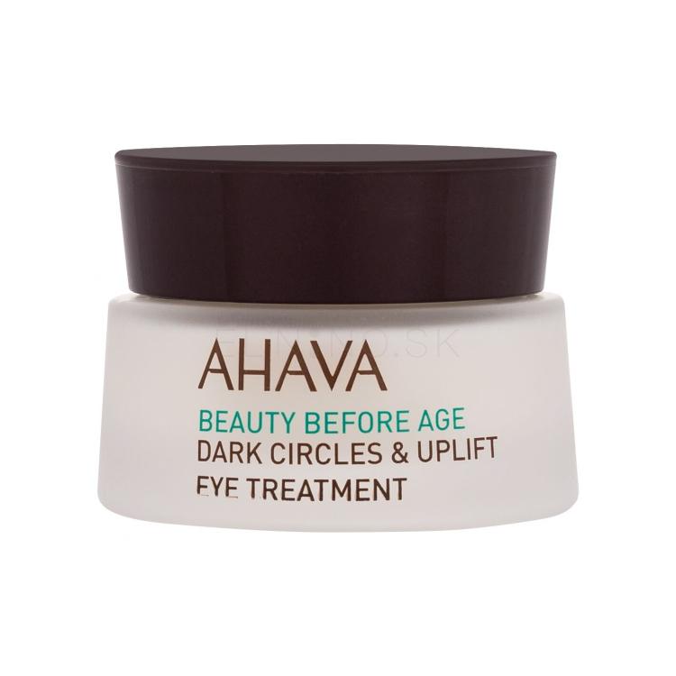 AHAVA Beauty Before Age Dark Circles &amp; Uplift Očný krém pre ženy 15 ml