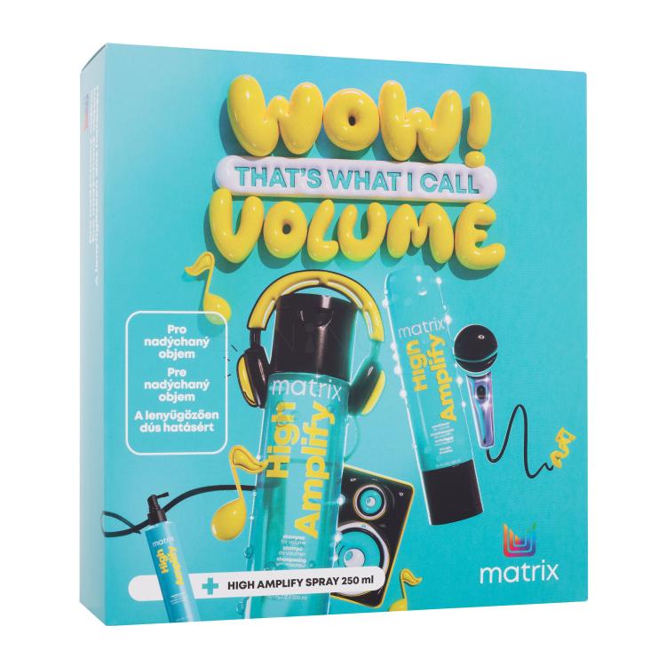 Matrix High Amplify Darčeková kazeta šampón High Amplify Shampoo 300 ml + kondicionér High Amplify Conditioner 300 ml + objemový sprej na vlasy High Amplify Wonder Boost Root Lifter 250 ml