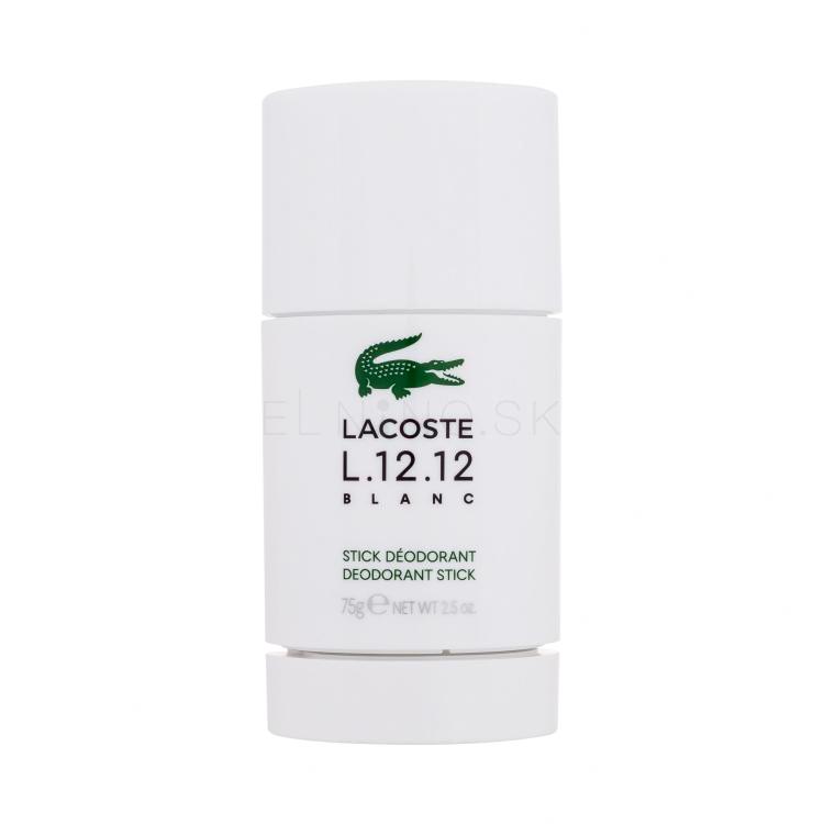 Lacoste L.12.12 Blanc Dezodorant pre mužov 75 ml