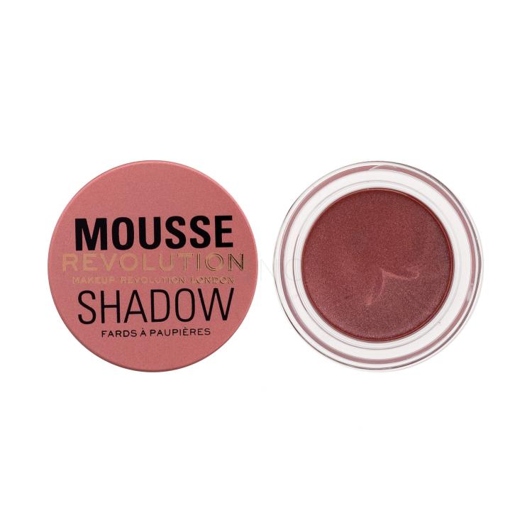Makeup Revolution London Mousse Shadow Očný tieň pre ženy 4 g Odtieň Amber Bronze