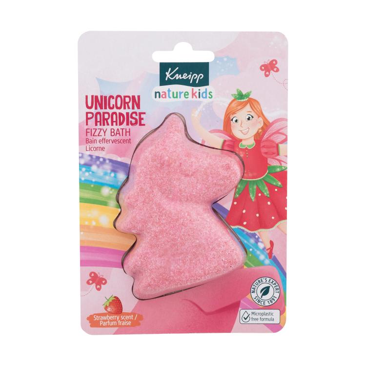 Kneipp Kids Unicorn Paradise Fizzy Bath Bomba do kúpeľa pre deti 85 g
