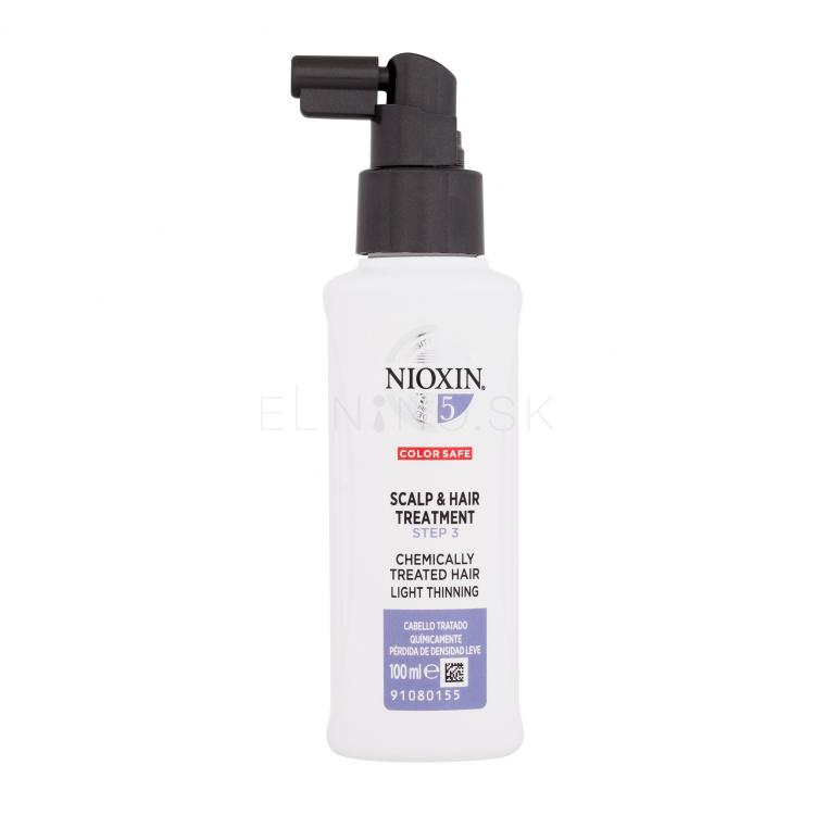 Nioxin System 5 Scalp &amp; Hair Treatment Bezoplachová starostlivosť pre ženy 100 ml